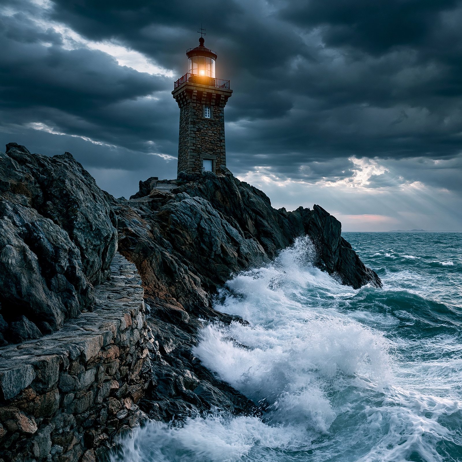 lighthouse base