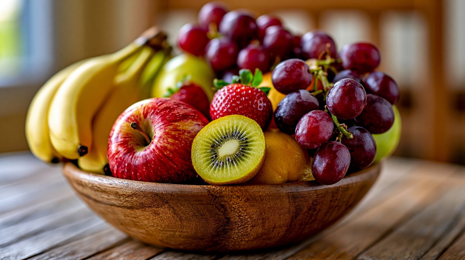 fruit bowl with bananas