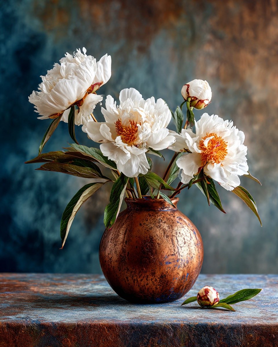 copper vase