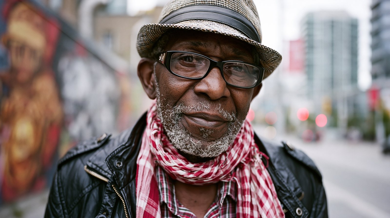 street portrait, large format look