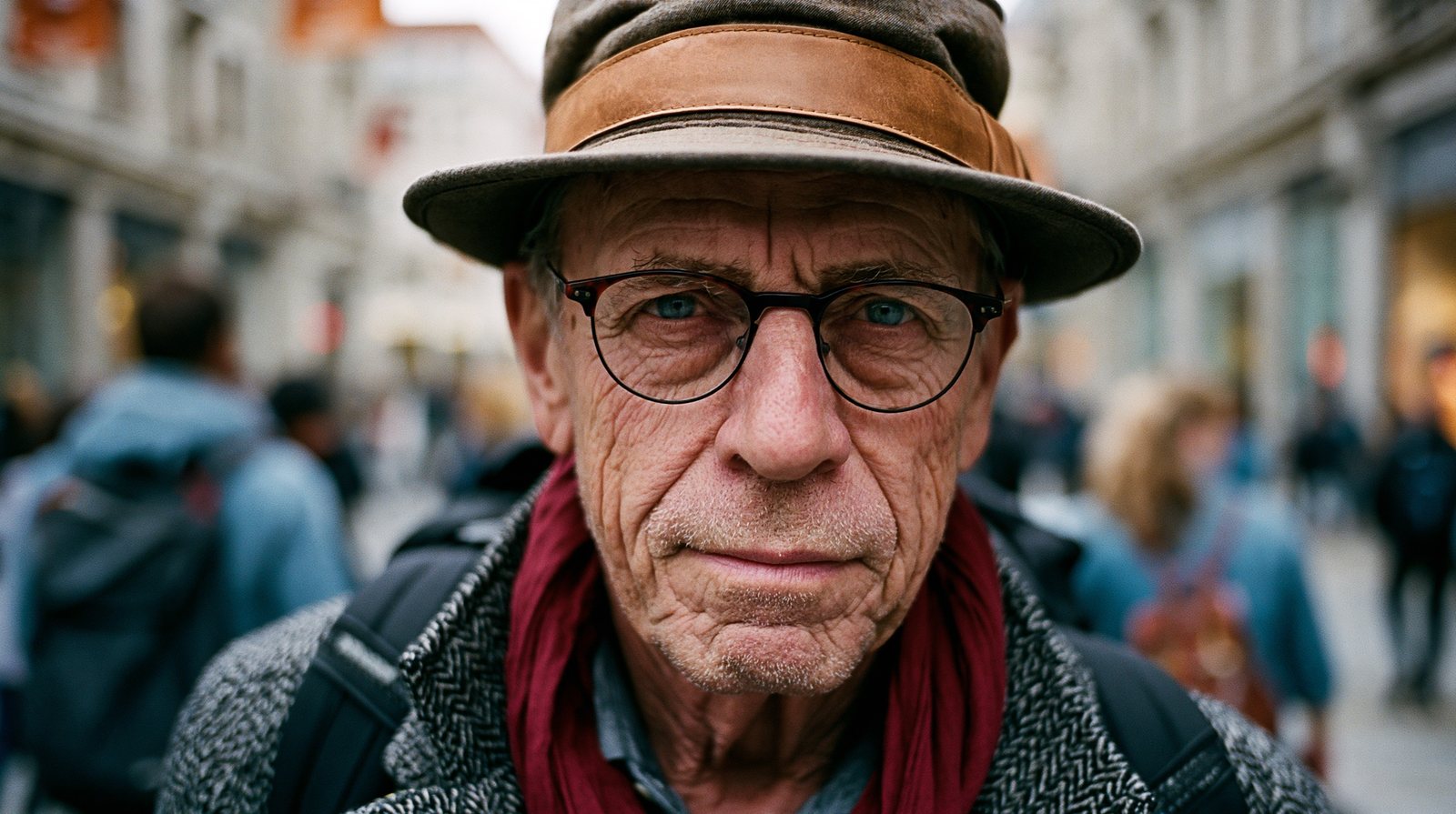 street portrait, Canon look