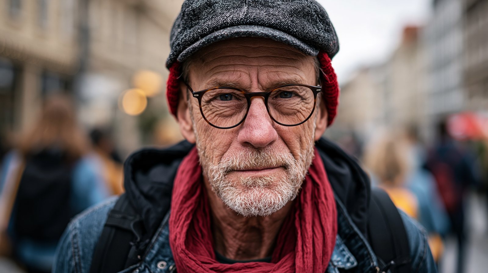 street portrait, Nikon look