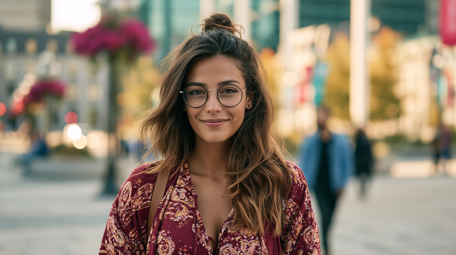 85mm plaza portrait