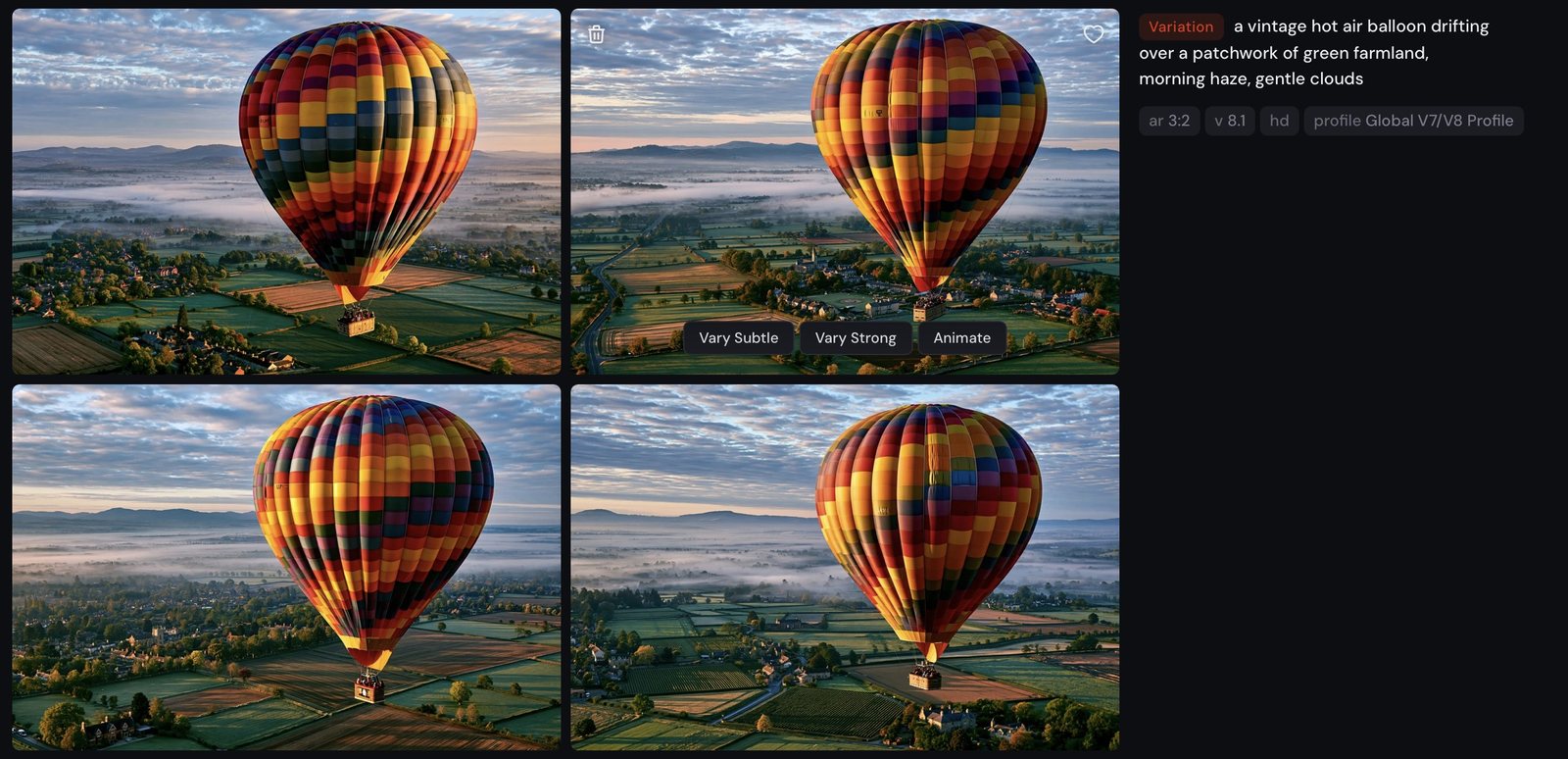 Vary Subtle result grid