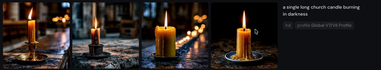 candle base grid