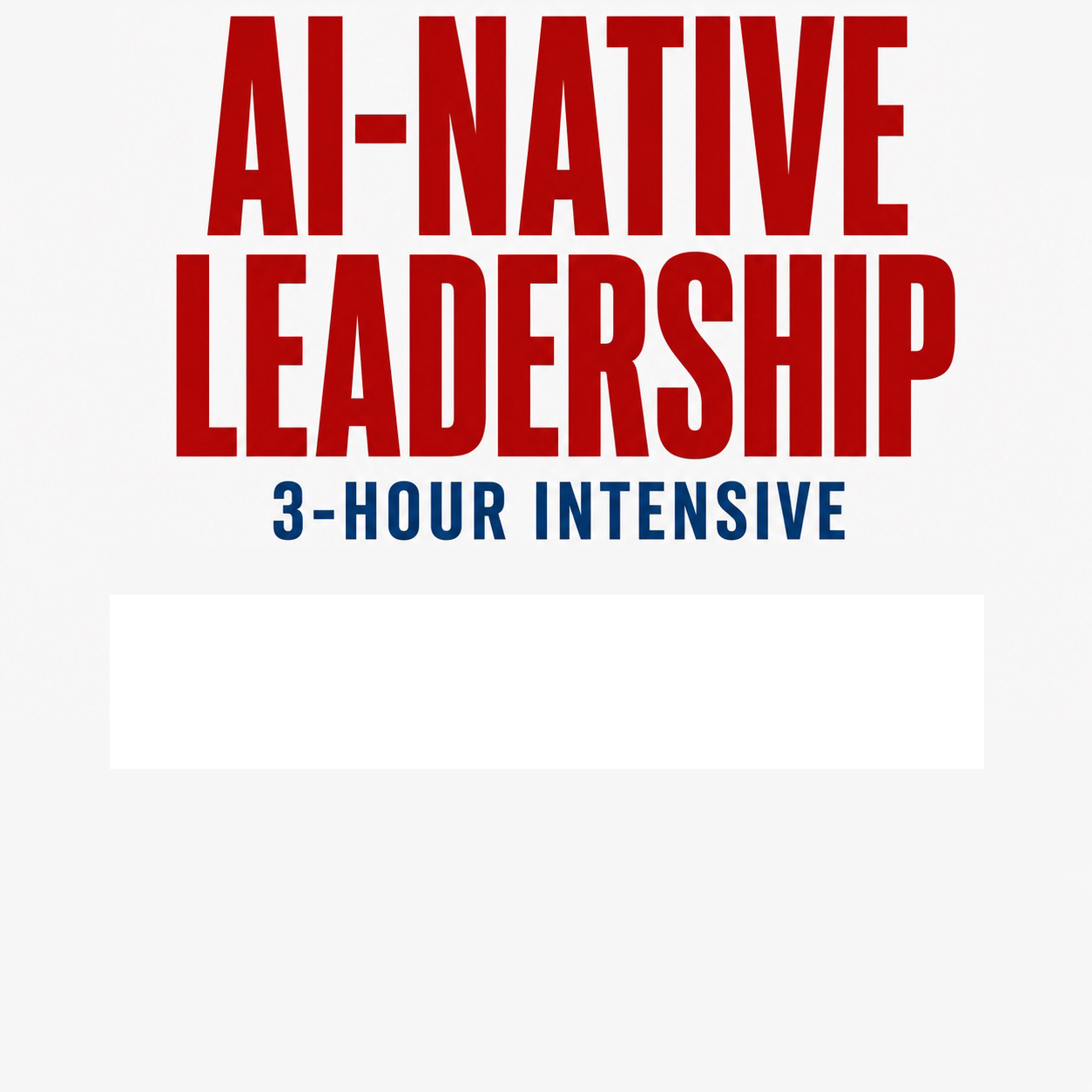 AI-Native Leadership